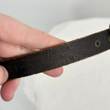women Gap Studded Leather Brown Belt M