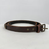 women Gap Studded Leather Brown Belt M