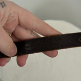 women Gap Studded Leather Brown Belt M