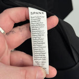 women Spanx Ponte Single Button MSRP $248 Blazer Black Jacket L