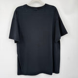 men Anvil Vintage Band Tee Black Red Knit Top XL