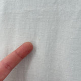 Mooshop White Linen Rustic Style King Size Sheet Set MSRP $475 Home Decor