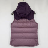 women Patagonia Bivy Hooded Vest Purple Jacket M