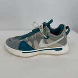 men Nike PG 4 PCG String Teal White Shoes 11.5
