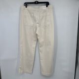 women Banana Republic NWT Straight Fit Weekender Cream Jeans 12