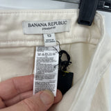women Banana Republic NWT Straight Fit Weekender Cream Jeans 12