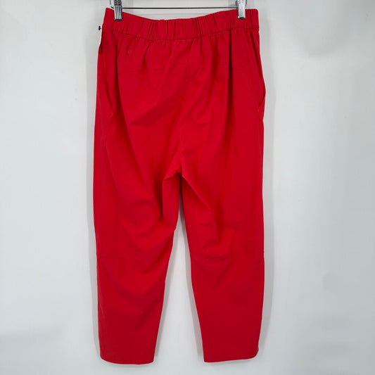 women Lululemon Your True Trouser High Rise Crop Carnation Red Pants 8