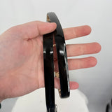 women Lauren Ralph Lauren NWOT Reversible Leopard/Patent Brown/Black Belt M