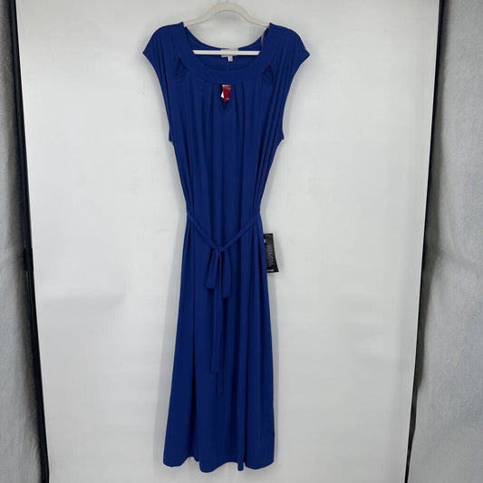 women Avenue NWT Knit Sleeveless Cobalt Blue Dress 22/24/3X