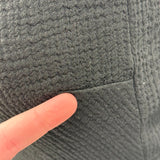 women J. Crew Textured Wool Strapless Pencil Black Dress 2