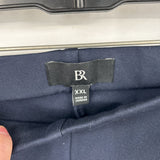 women Banana Republic Skinny Bootcut Ponte Navy Blue Pants XXL