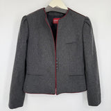 women Sasson Vintage Wool Gray Jacket S