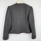 women Sasson Vintage Wool Gray Jacket S