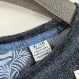 women Chenille MSRP $138 Blue Sweater XL