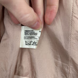 women Cerruti 1881 Silk Strapless Vest Blush Pink Woven Top XS