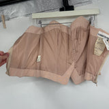 women Cerruti 1881 Silk Strapless Vest Blush Pink Woven Top XS