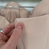 women Cerruti 1881 Silk Strapless Vest Blush Pink Woven Top XS