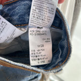 women Levi's Premium Premium 501s Blue Shorts 28/6