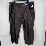 women Old Navy NWT OG Loose Metallic Black/Silver Jeans 22/3X