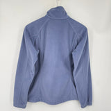 women Columbia Fleece Full Zip Periwinkle Jacket M