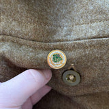 men 1940 Pattern British Army Battledress Blouse Army Green Vintage 12/L