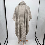 Made in Mexico Natural Wool Poncho Jacket