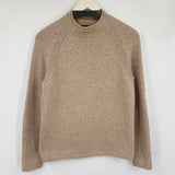 men J. Crew Merino Blend Rollneck Oatmeal Sweater S