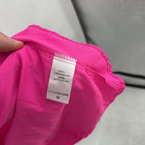 women Do + Be Strapless Twist Front Cocktail Party Hot Pink Dress M