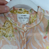 women forte_forte Le Stampe My Shirt in Corello MSRP $535 Peach Cream Woven Top 2