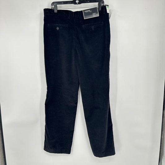 women Alfani NWT Straight Leg Corduroys Black Pants 34x30