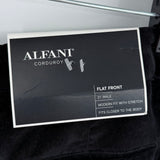 women Alfani NWT Straight Leg Corduroys Black Pants 34x30