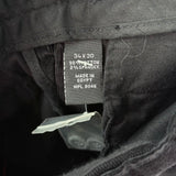 women Alfani NWT Straight Leg Corduroys Black Pants 34x30