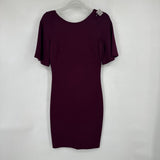 women Ali & Jay Zip Back Sheath Plum Purple Dress S