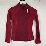 women Mountain Hardwear Full Zip Red Jacket XS