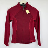 women Mountain Hardwear Full Zip Red Jacket XS