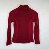 women Mountain Hardwear Full Zip Red Jacket XS