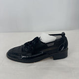 women Donald J Pliner Mesh and Patent Oxford Black Shoes 8