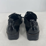 women Donald J Pliner Mesh and Patent Oxford Black Shoes 8