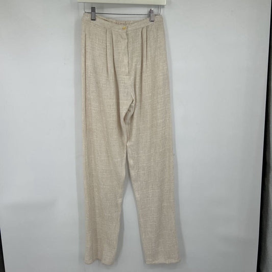 women CW2 NWT Nordstrom Pants Cream Vintage M