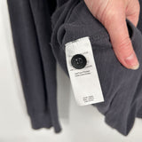 men Rag & Bone Henley Gray Knit Top XL