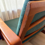 Rare 4-Seater MCM Arne Wahl Iversen Model 35 Teak Sofa Furniture