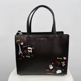 women Karl Lagerfeld NWT Maybelle Satchel Black Purse