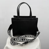 women Karl Lagerfeld NWT Maybelle Satchel Black Purse