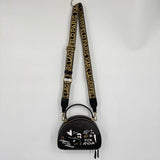 women Karl Lagerfeld NWT Bellamy Crossbody with Cate Pins Black Purse