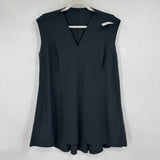 women M2057 by Maria Pinto Sleeveless Mini Tunic MSRP $295 Gray Knit Top XL