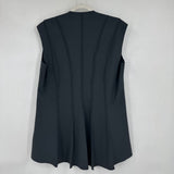 women M2057 by Maria Pinto Sleeveless Mini Tunic MSRP $295 Gray Knit Top XL