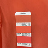 women Maeve - Anthro Dipped Chroma Silk Top Hot Coral Woven Top 4