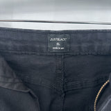 women Just Black High Rise Denim Mini Black Skirt XL