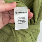 women Backcountry NWT Sleeveless Cotton Gauze Jumpsuit Calliste Green Jumpsuit/Romper L