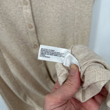 women Universal Thread NWT Cotton Ribbed Maxi Oatmeal Dress M